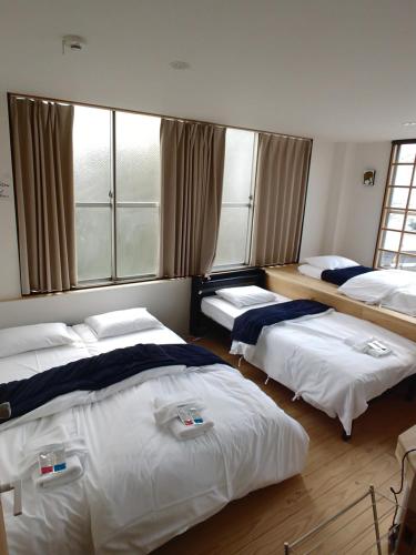 駐車場無料 Nagoya Hostel The Three Smiles Free Car Park