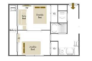 ［葛飾］アパートメント（35m²）｜ 1ベッドルーム／1バスルーム