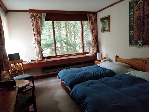 四季の森ホテルの部屋