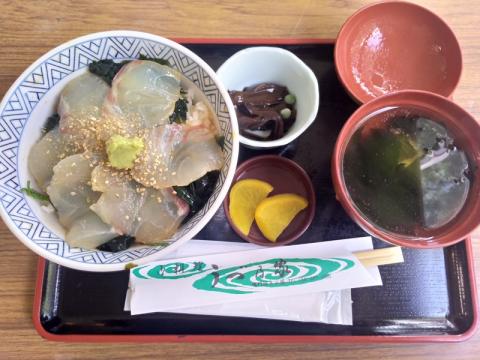 鳴門公園 うづ乃家の鯛丼